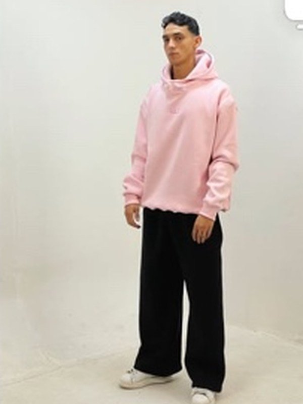MILT Pink Oversized Hoodie